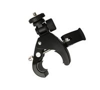 BELLIFFY 1pieza Soporte De Teléfono Móvil Multifuncción Abrazadera Lateral para Transmisiones Compatible Smartphones y Tablets Diseño y Fijación Antideslizante Ángulo Color Negro