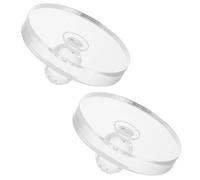 BELLIFFY 2 Moldes Para Sombras De Ojos Rubor Y Cejas Herramienta De Maquillaje De Ojos De Plástico Sello Para Maquillaje Cosmético