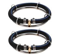 BELLIFFY 2 Piezas Anillo De Aireación De Fuente De Estanque Pecera Anillo Difusor De Burbujas Eficiente Sistema De Aireación para Estanques De Peces Dispositivo De Oxigenación del Acuario