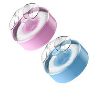 BELLIFFY 2 Piezas Polvos Corporales para Bebés Suaves con Estuche Compacto para Aplicación y Higiénico