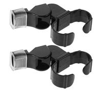 BELLIFFY 2 Piezas Silbatos Deportivos para Adultos con Anilla Silbato Abs Fuerte y Compacto para Árbitros Entrenadores y Actividades al Aire de Negras