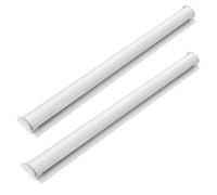 BELLIFFY 2 piezas Soporte de Pedidos Deslizante para Cocina Montaje Pared Organizador Resistente de Aluminio para Restaurante y Oficina Ahorro de Espacio y Gestión de Órdenes