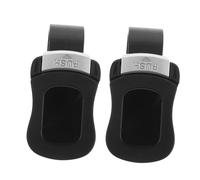 BELLIFFY 2 Piezas Soporte para Gafas de Sol para Coche Clip de Sujeción Estable con Acolchada y Ligero Compatible Visores Fácil Instalación para Camiones y SUV Accesorio Interior de