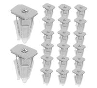 BELLIFFY 20 piezas Clips para Difusor de Coche Clips para Salida de Aire Acondicionado Accesorios de Perfume para Vehículos y Hogar Diseño Transparente Resistente y Compatible con Coches y