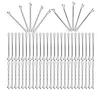 BELLIFFY 200 Unidades Horquillas Metal para Pelo Negras Pasadores Ondulados y Lisos Antideslizantes Clips de Moda para Mujer Sujeción Fuerte y Cómoda para Uso Diario y Eventos