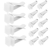 BELLIFFY 20piezas Clips De Ventilación Cuadrados Para Automóvil De Difusores De Aire Accesorios De Coche Para Ambientador Compatibles Sistemas De Aire Acondicionado