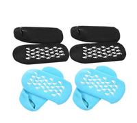 BELLIFFY 2pares Calcetines Cortos Hidratantes Mujer Calcetines Pies Cuidado Algodón Elastano