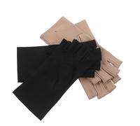 BELLIFFY 2pares Guantes de Belleza Protección Solar sin Dedos para Manicura de Gel Guantes Antibronceado para Conducir Uso Salón y Viajes