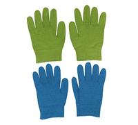 BELLIFFY 2pares Guantes Hidratantes De Gel Para Manos De Cuidado Hidratante Para Reparar Manos Secas y Agrietadas Aceites Naturales Colores Verde Azul