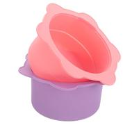 BELLIFFY 2piezas Cuenco De Silicona Para Cuencos Plegables De Silicona Para Faciales Accesorios De Para Salón