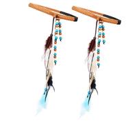 BELLIFFY 2piezas Diadema Bohemia y Borlas De Diademas Elásticas Para Fiesta y Cosplay Accesorios De Cabello Elegantes y Cómodos