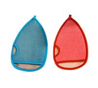 BELLIFFY 2piezas Guantes De Baño Exfoliantes Profundos Accesorios De Baño Guante De Ducha Para Mujer