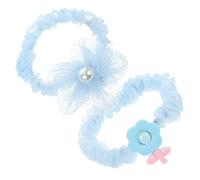 BELLIFFY 2piezas Lazos De Pelo Para Niñas De Diseño De Accesorios Adorables y Elásticos Para Peinados Para Festivales y Uso Diario