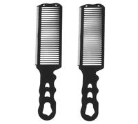 BELLIFFY 2piezas Peine Para Cortadora Profesional De Dientes Finos Peine Para Cortar El Cabello Para Peinar El Cabello Accesorios De Peluquero Casa o Salón