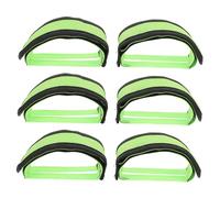 BELLIFFY 3 Pares De Correas para De Bicicleta: Correas Ajustables con Calapiés, Antideslizantes Y con Doble Adhesivo para Bicicletas Fijas O Estáticas.