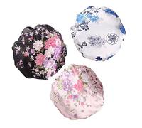 BELLIFFY 3 Piezas Gorro De Dormir De Satén Anticaída Para Mujer Quimioterapia Estampado