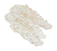 BELLIFFY 3 Piezas Soporte Organizador para Brochas de Maquillaje y Pinceles Base Estable Cristal Transparente Forma de Iceberg para Uñas Acrílicas y Arte de Pintura Fácil de Limpiar para