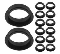 BELLIFFY 30 Piezas de Anillos de Goma para Sensor de Aparcamiento Trasero, Junta de Sellado Resistente a Todo Clima Absorción de Impactos para Radar de Reversa