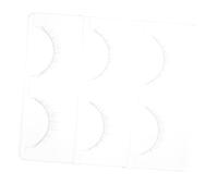 BELLIFFY 3pares Pestañas Postizas Blancas Para Halloween De Extensiones Naturales Para Cosplay y Fiestas Largas y Dramáticas Para Maquillaje Festivo