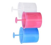 BELLIFFY 3piezas Botella De Jabón Espumoso De Plástico De Herramienta Portátil Para Limpieza Facial y Cuerpo Para Jabón Líquido y Gel De Ducha Aleatorios