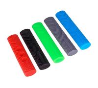 BELLIFFY 4 Piezas Unidades Fundas Manetas Freno Bicicleta Silicona Antideslizante Protectores Palancas para Ciclismo Rojo
