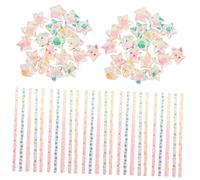 BELLIFFY 480piezas Origami Star Paper Strips Para Manualidades Plegado De Estrellas De Papel Decoración Colorida Para Fiestas y Proyectos Creativos