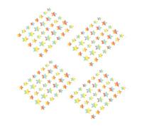 BELLIFFY 4hojas Parche De Espinillas Forma De Estrella Decorativas Hidrocoloides Para Cubrir Imperfecciones Parches Antiacné Para Mujeres y Niñas