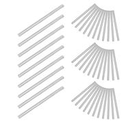 BELLIFFY 50 Pasadores de Acero Inoxidable M3x50 Mm, Pasador Cilíndrico Sólido para Soporte de Estante de Gabinete, Accesorio de Soporte Metálico Resistente Corrosión para Instalación