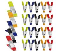 BELLIFFY 50 Unidades Metal Spring Clamps Set Small Heavy Duty Clips For Carpentry Woodworking Multifunctional Fixing Fasteners For Home Improvement And DIY Projects