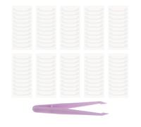 BELLIFFY 500 Unidades Parches Nasales Autoadhesivos para Moldeo de Nariz con Tiras Elasticas y Pinzas Invisibles Bajo Maquillaje para Reducción y Remodelación de Alas Nasales Anchas