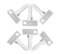 BELLIFFY 6 llaves de coche club para carros de golf, llaves de repuesto originales para carritos de golf eléctricos de gas, duraderas, portátiles y fáciles de usar, accesorios clave para carritos de