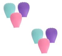 BELLIFFY 6piezas Fundas De Silicona Para Brochas De Maquillaje De Protección Para Brochas De Base y Sombra Portátiles y Convenientes Para Viajes Evita Deterioro y Prolonga Durabilidad