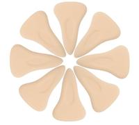 BELLIFFY 8 Parches Íntimos Invisibles para Mujer Protección Discreta y Diseño, Esponja Chinlon Beige para Deportes Acuáticos y Piscinas Públicas