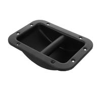 BELLIFFY Asa de Hierro para Altavoz 220x162 Mm Manija Resistente Negra para Altavoz Exterior Accesorio Duradero y Equipo de Sonido Portátil