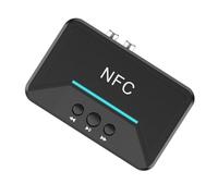 BELLIFFY Audio Inalámbrico con Adaptador para Altavoces y Coche Conexión NFC Rápida Sonido HiFi y Transmisión hasta Compatible con Amplificadores y USB