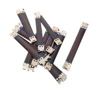 BELLIFFY Bisagra Metálica para Bolso Vintage de 12 CM Clip de Resorte para Billetera Cierre Seguro para Manualidades 20 Piezas Accesorios para Costura y Bricolaje