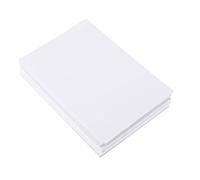 BELLIFFY Blanco Superficie Lisa y Fina 100 Hojas de Papel para Acuarela Adecuado para Principiantes y Manualidades de Graffiti y Dibujo Artístico
