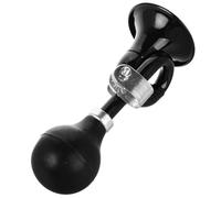 BELLIFFY Bocina de Bicicleta Retro Metálica Negra Bocina de Aire Potente Tipo Caracol para Montaña y Carretera Timbre para Manillar Sonido Fuerte para Ciclismo Seguro y Aviso en Ruta