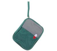 BELLIFFY Bolsa de Medicamentos Hogar y Suministros de Viaje, Bolsa de Oxford Fácil de Lavar y Completamente Abierta para Primeros Auxilios en Viajes y Uso Diario