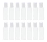 BELLIFFY Botellas Pequeñas De Plástico Para Lentes De Contacto, Paquete De 25 Unidades, Resistentes a Caídas, Tapa Sellada, Ideales Para Viajes y Cuidado Diario