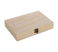 BELLIFFY Caja de Almacenamiento para de Madera Portátil con Tapa Decorativa Diseño Creativo y Pulido Mano Preserva Frescura y Protege Humedad para Guardar Cigarros y Pequeños Objetos