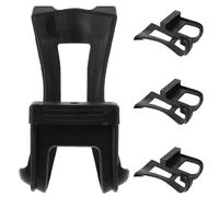 BELLIFFY Calapiés Elásticos para Pedales de Bicicleta Estática y Carretera 4 Unidades Accesorios de Seguridad para Ciclismo Indoor y Outdoor Sujeción Antideslizante para Entrenamientos