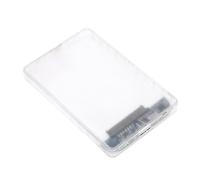 BELLIFFY Carcasa para Disco Duro Externo USB 3.0 Micro b para y Ssd 2,5 Pulgadas Transparente Función Plug and Play para Ordenadores y Portátiles Compatible y