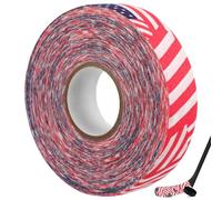 BELLIFFY Cinta Antideslizante para Raqueta de Hockey sobre Hielo Adhesivo Reutilizable con Diseño de Bandera Mejora el Agarre Estabilidad