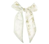 BELLIFFY Cinta De Seda Para Cabello Diseño Floral Bufanda Multifuncional Para Mujer Como Accesorio De Bolso Diadema Pañuelo y Decoración De Cuello