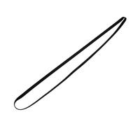 BELLIFFY Cinturón Correa Elástica para Tocadiscos y Grabadora Negro de Goma Fácil de Instalar y Resistente para Reproductor de Vinilos y Fonógrafos
