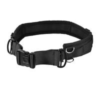 BELLIFFY Correa para Cámara Multifuncional Negra Cinturón Ajustable de Nailon Transpirable Soporte de Cintura para Cámara Adecuado para Fotografía y Accesorios Portátiles