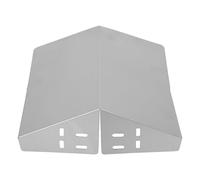 BELLIFFY Cubierta Protectora para Cámara Exterior Carcasa de Acero Inoxidable Resistente al Agua y Rayos UV Escudo Solar para Cámaras Tipo y Esféricas Fácil Instalación Dimensiones