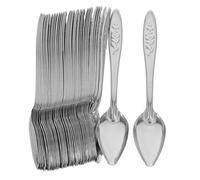 BELLIFFY Cucharas para Alimentar Loros y Pájaros 50 Piezas de Acero Inoxidable Utensilios para Cría Manual de Aves Herramientas Precisas para Alimentación de Polluelos y Mascotas