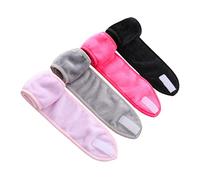 BELLIFFY Diadema de Cabello 4 Piezas Accesorio para Maquillaje Transpirable para Lavarse la Cara y Hacer Ejercicio para Mujeres